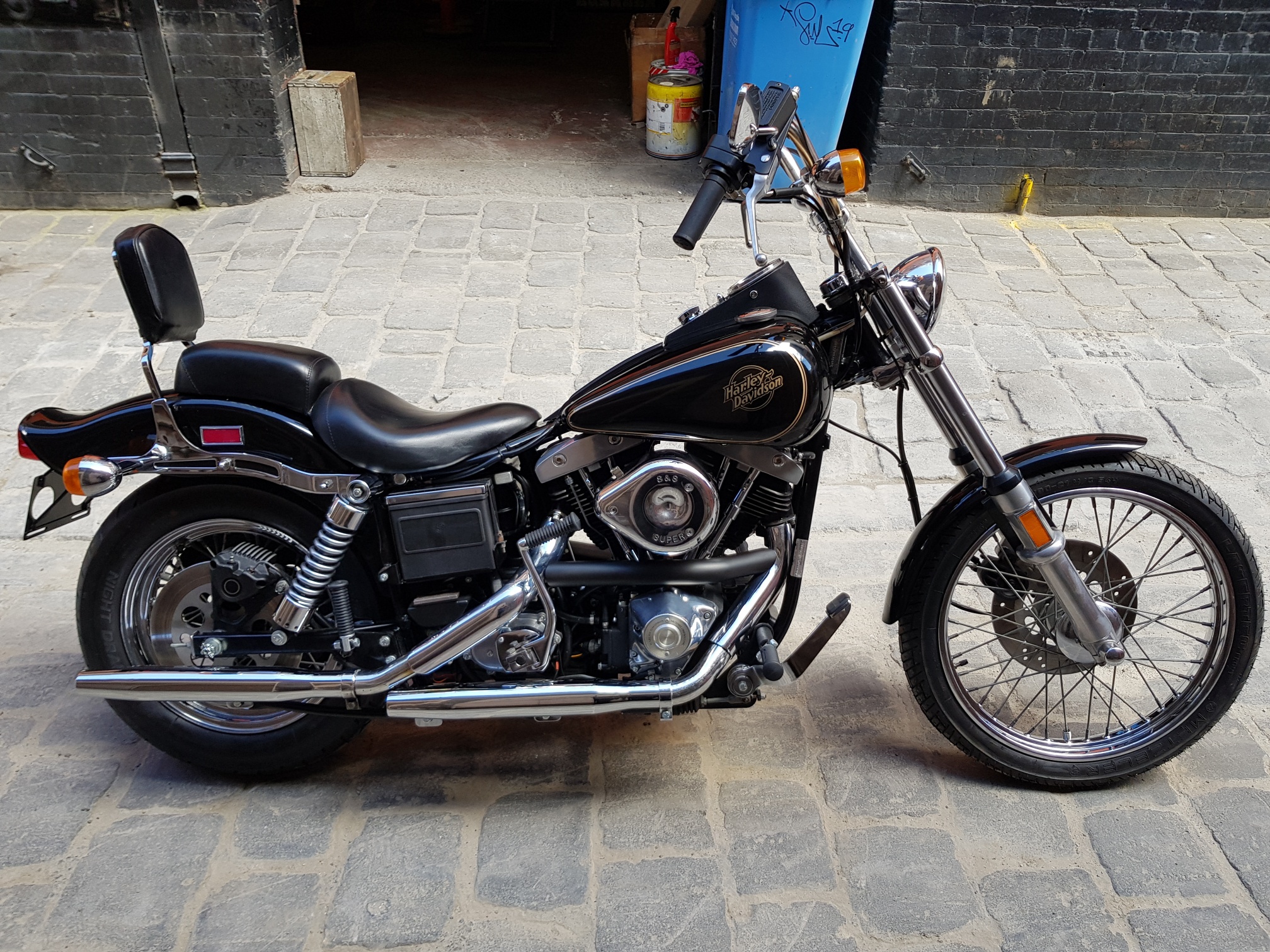 1984 HARLEY-DAVIDSON FXWG WIDEGLIDE CRUISER - JBMD5173323 - JUST BIKES